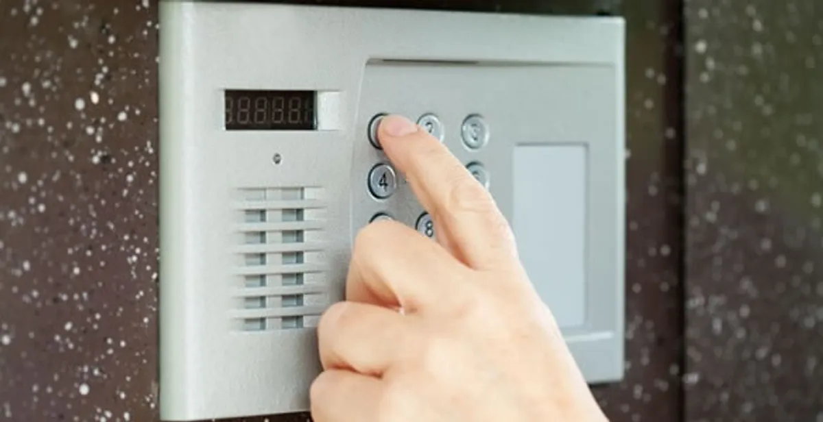intercom system for home installation services with indoor access control keypad in Myrtle Beach, SC